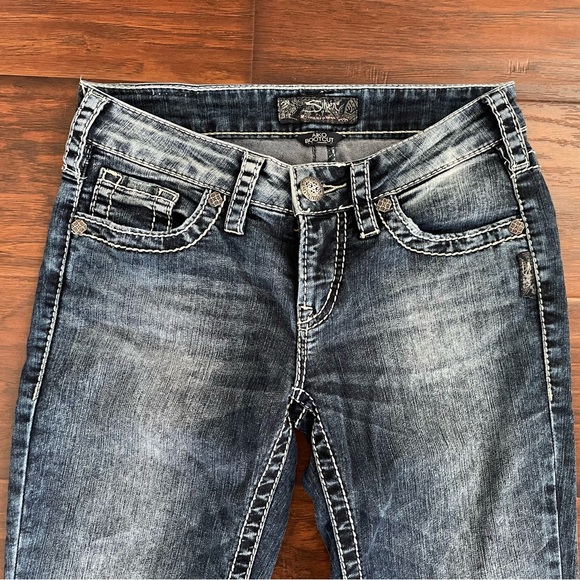 Silver - Aiko Bootcut Jeans, Size 26x33 - Picture 3 of 6
